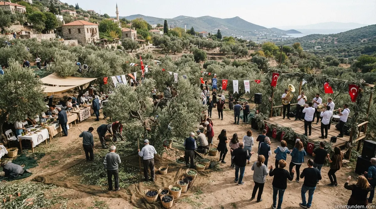Seferihisar'da Erkence Zeytin Festivali 31 Ekim'de Başlıyor