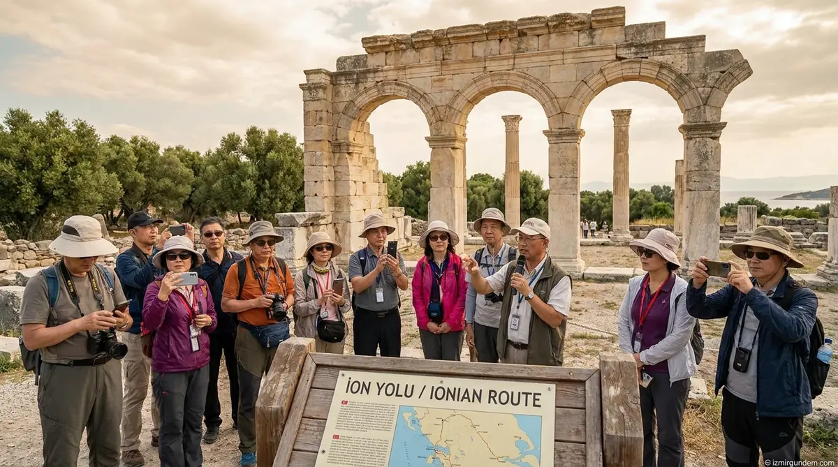 Seferihisar'da İon Rotası Dönemi: Çinli Turistler Geldi