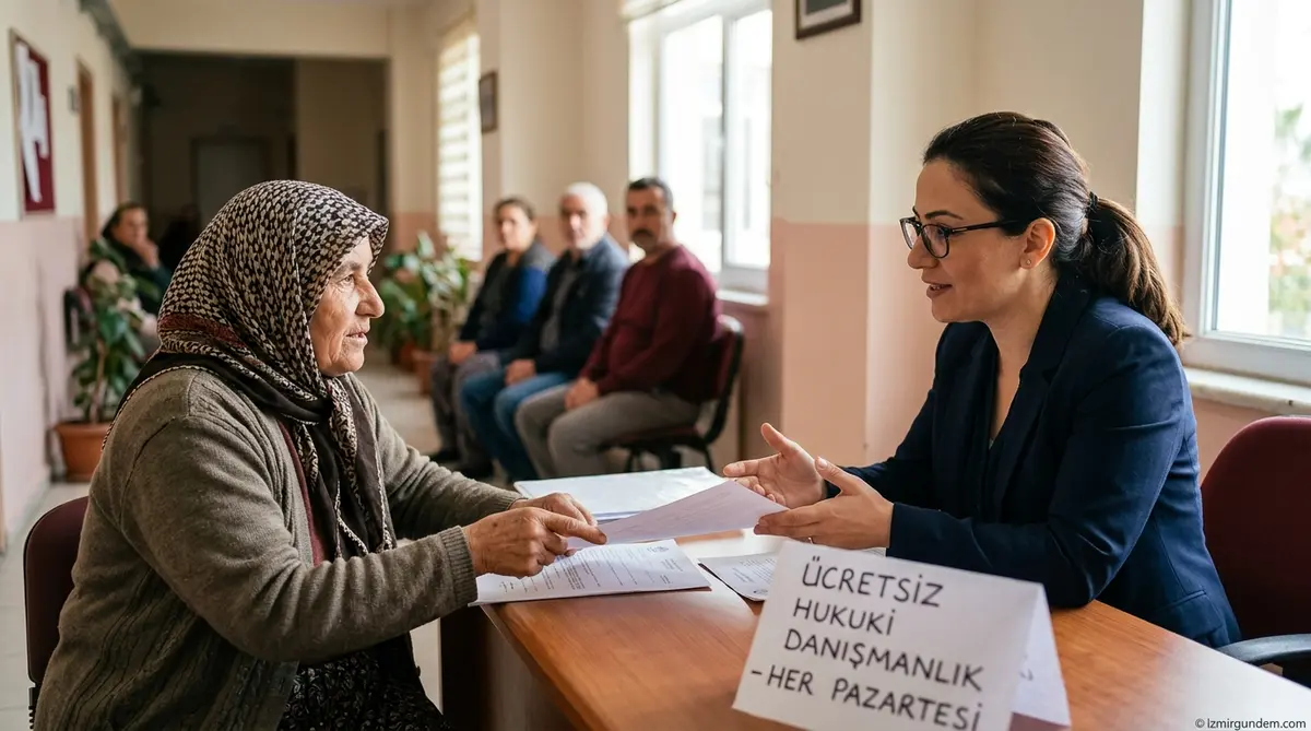 Seferihisar'da Ücretsiz Avukat Desteği: Her Pazartesi Kapılar Açılıyor