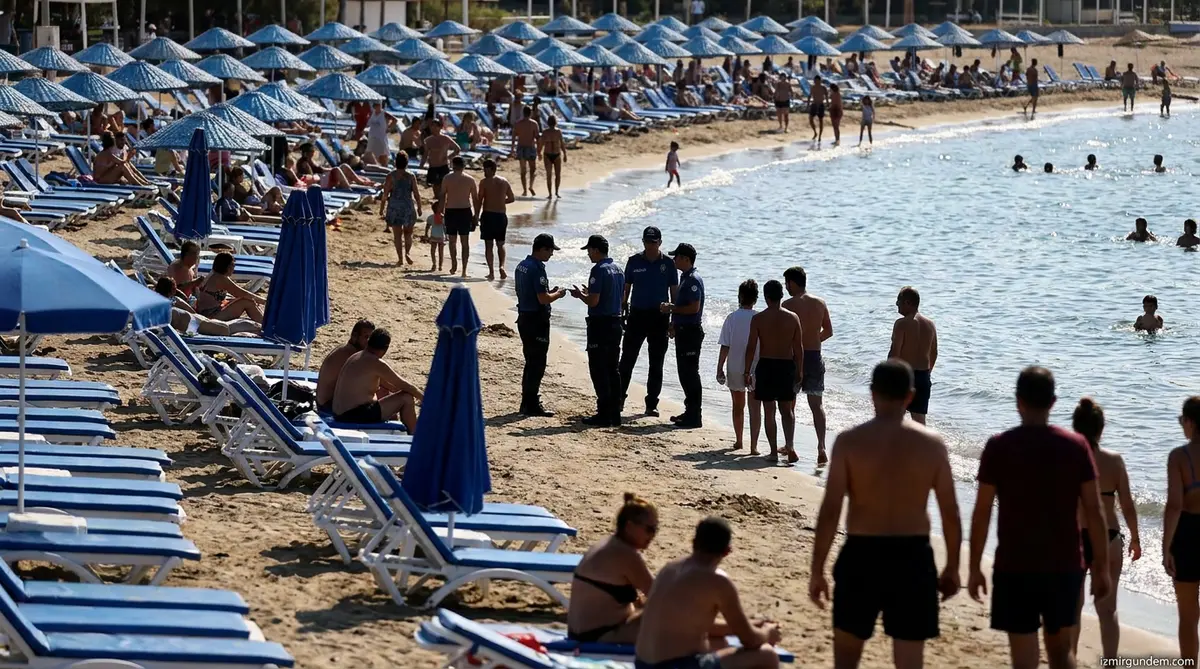 Seferihisar'da Şezlong Kavgası: Nefret Suçundan Gözaltı