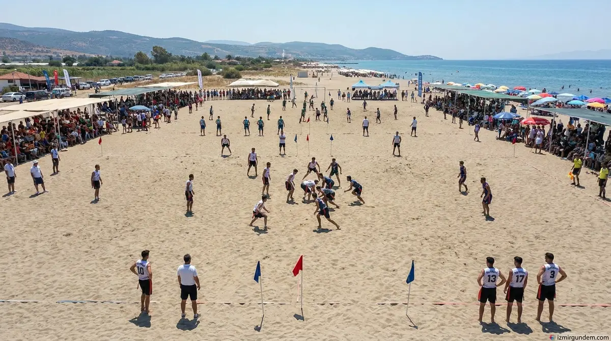 Selçuk Pamucak Sahili'nde Beach Flag Heyecanı: 300 Sporcu Geliyor