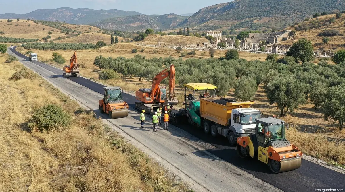 Selçuk'ta 15,5 Kilometrelik Yol Yenileme Mesaisi Başladı
