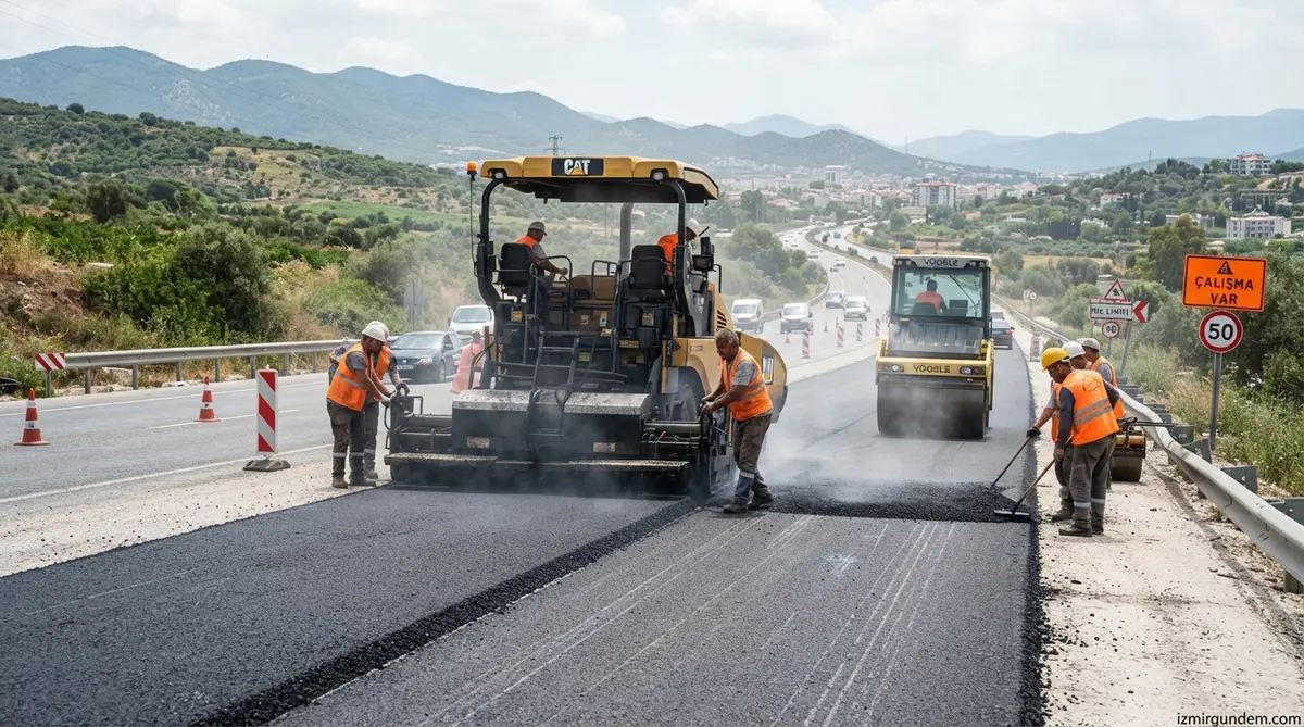 Selçuk’ta 15,5 Kilometrelik Yol Yenileme Mesaisi Sürüyor