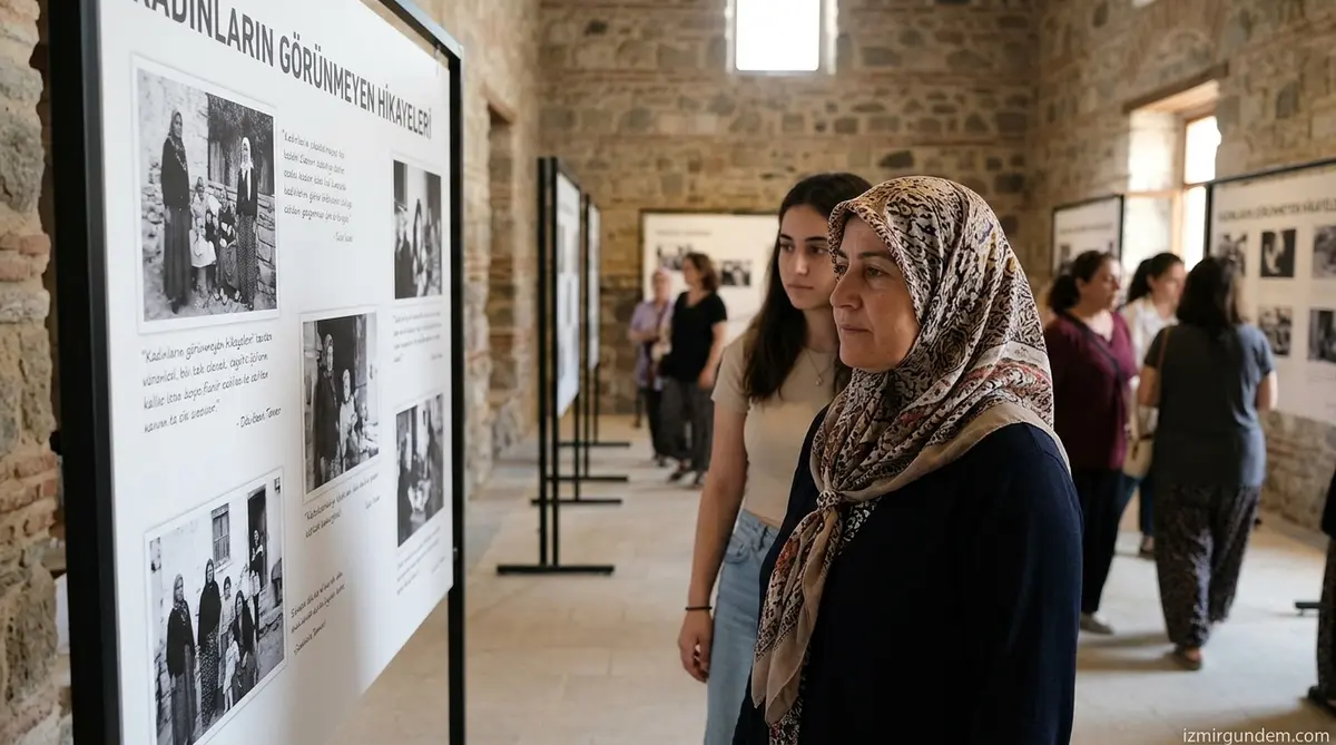 Selçuk'ta Kadınların Görünmeyen Hikayeleri Sergileniyor
