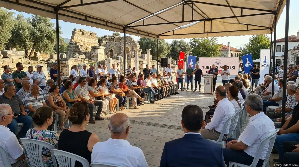 Selçuk'ta Yurttaş Meclisi toplandı: İzmir'in...