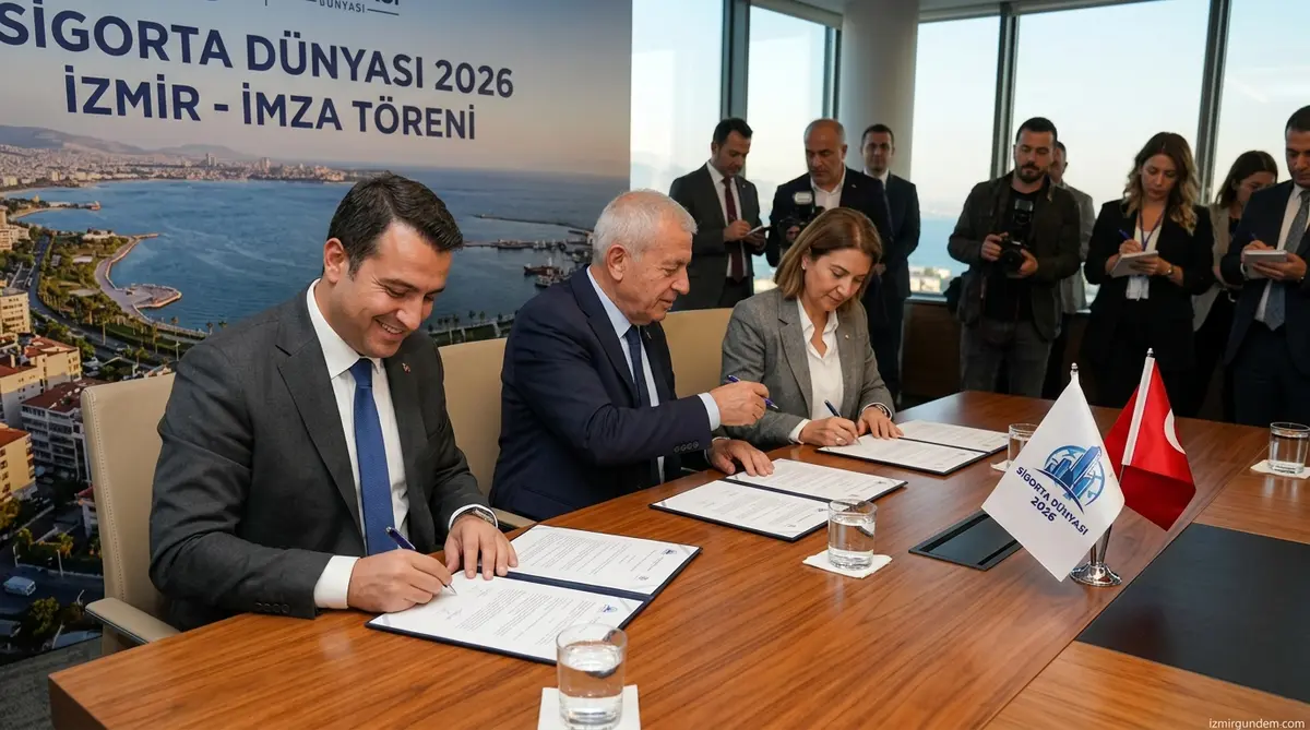 Sigorta Dünyası 2026'da İzmir'de Buluşuyor: Dev Fuar İçin İmzalar Atıldı