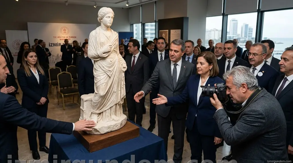 Smyrna'nın 1500 Yıllık Mirası ABD'den İzmir'e Döndü: İşte Heykelin Hikayesi