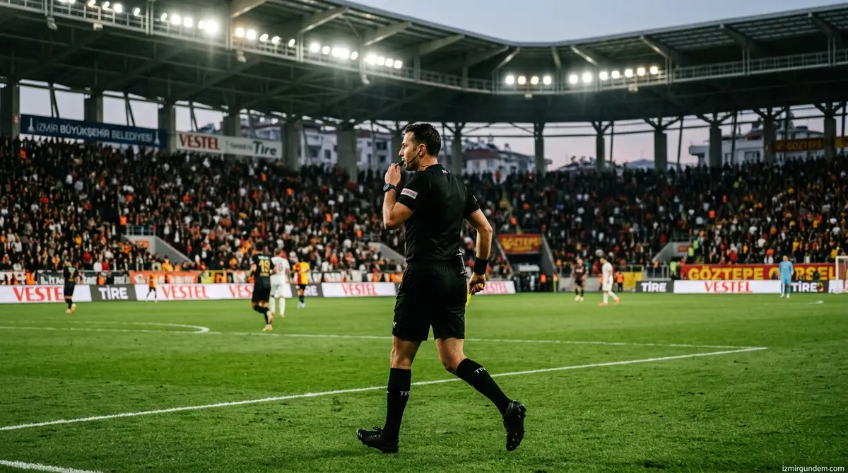 Süper Lig'de 8. Hafta Hakemleri Belli Oldu: Göztepe'ye Alper Akarsu