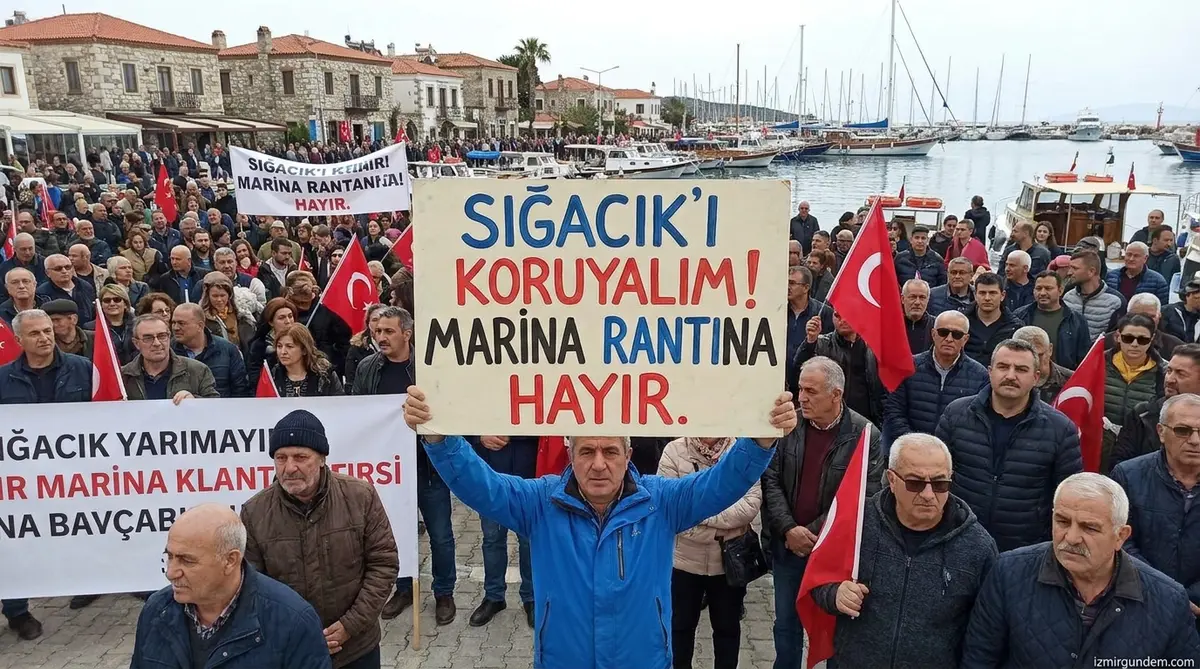 Sığacık'ta Marina Kapasite Artışına Dev Tepki