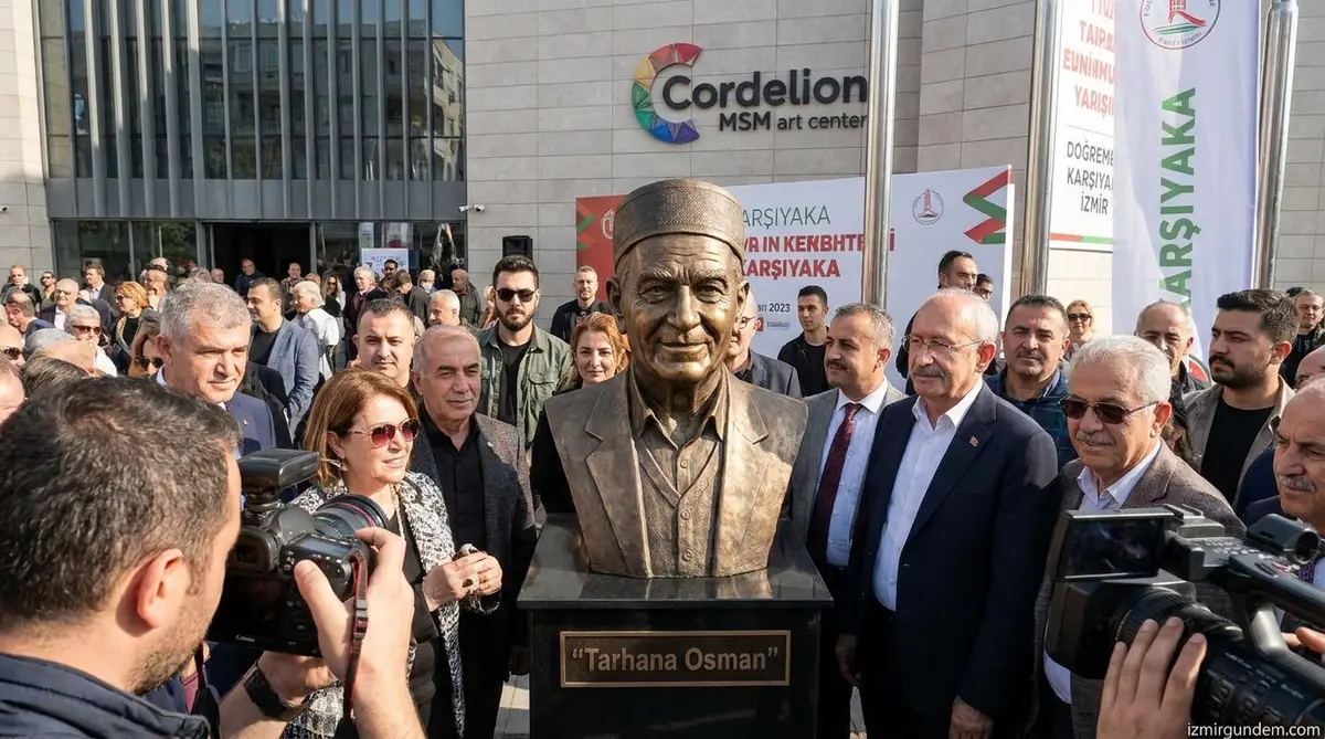 Tarhana Osman Büstü Karşıyaka Cordelion MSM'de