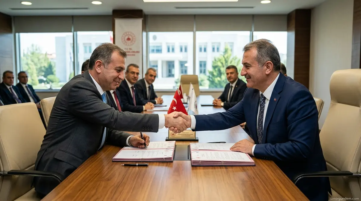 Torbalı TOKİ Projesinde 2,1 Milyarlık İmzalar Atıldı