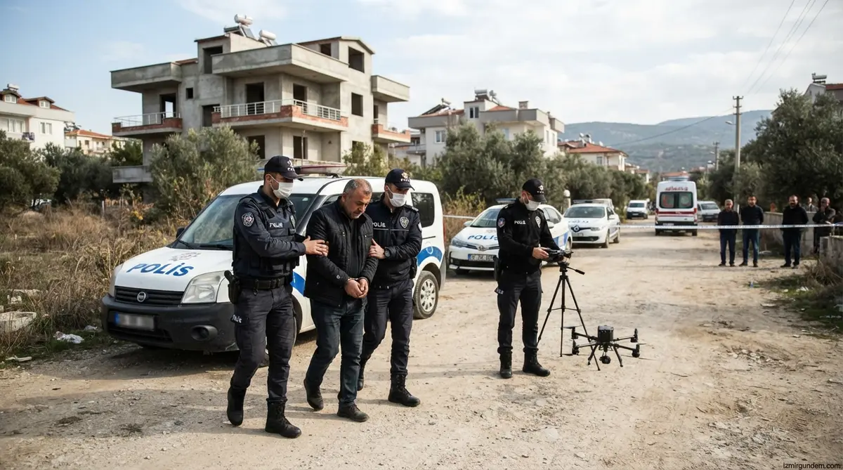 Torbalı'da 10 Yıllık Firar Dronla Bitti: 30 Yıl Cezası Vardı