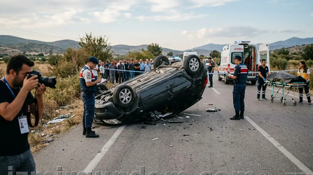 Torbalı'da Otomobil Takla Attı: Emincan Mısırlı Öldü