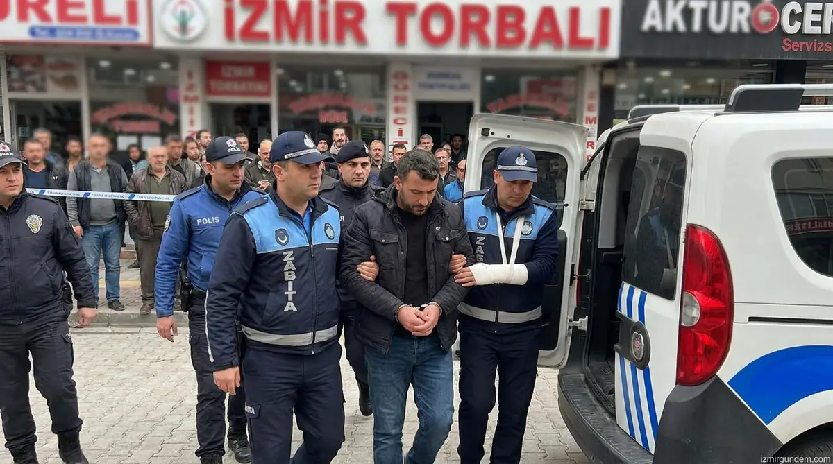 Torbalı'da Zabıtaya Bıçaklı Saldırgan Tutuklandı