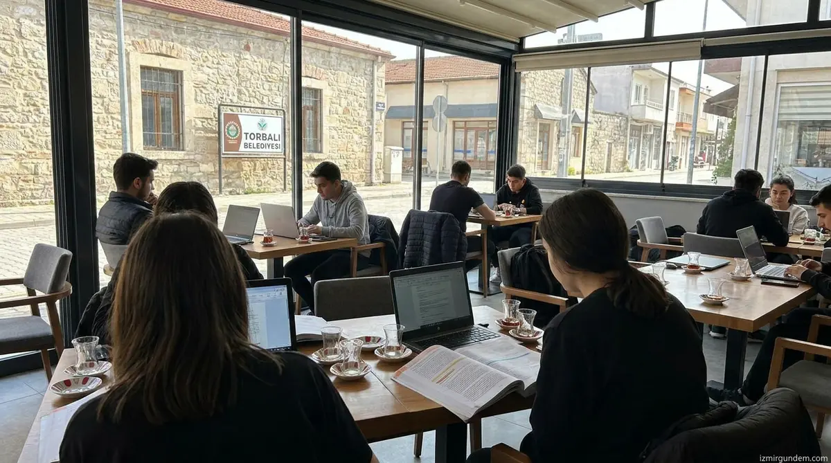 Torbalı'da Öğrencilere Ücretsiz Kitap Kafe ve İnternet Desteği