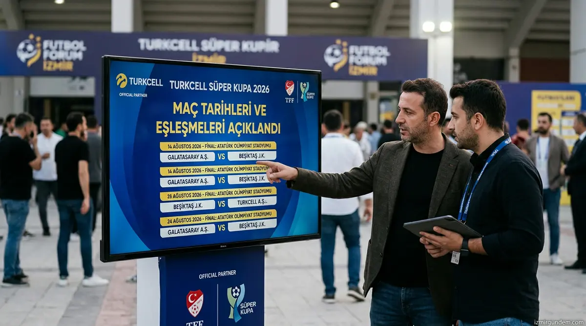 Turkcell Süper Kupa 2026 Maç Tarihleri ve Eşleşmeleri Açıklandı