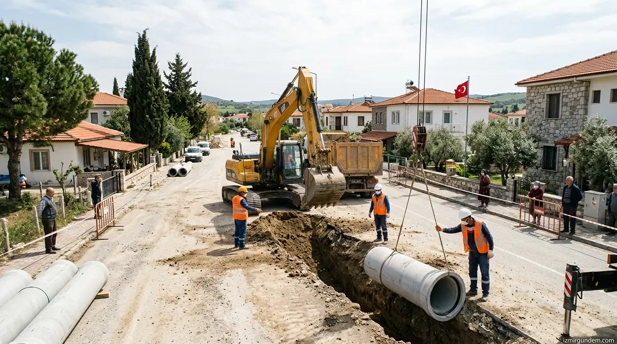 Urla'da Altyapı Seferberliği: Yenikent ve Altıntaş'ta Dev Dönüşüm