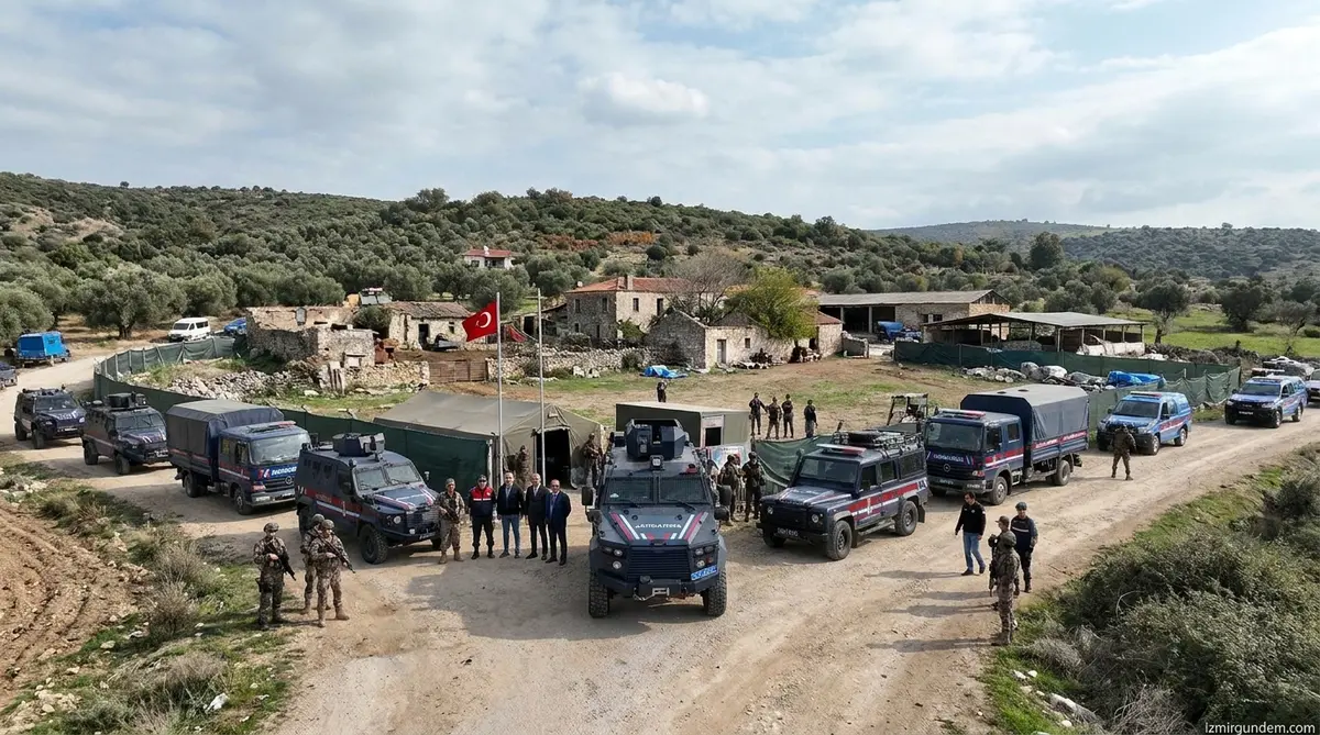 Urla'da MİT ve Jandarmadan Dev Operasyon: 25 Yıl...