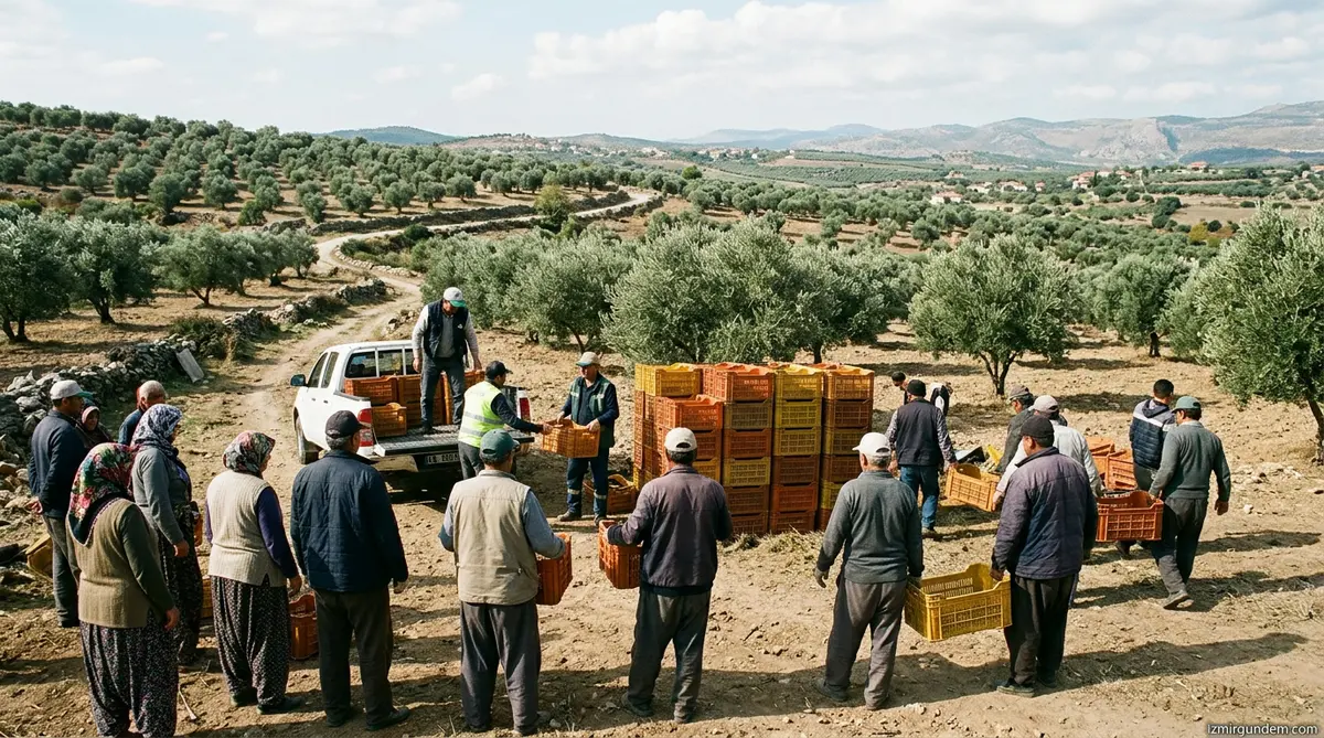 Urla'da Zeytin Üreticisine Büyük Destek: 25 Bin Fidan Hedefi