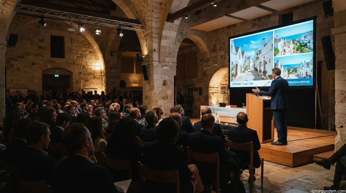 Urla'nın Kalkınma Modeli İtalya'da: Başkan Balkan Vizyonunu Anlattı