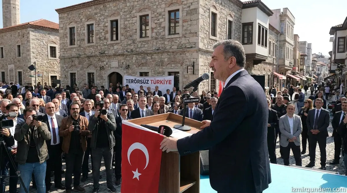 Veysel Şahin'den İzmir'de Terörsüz Türkiye Mesajı