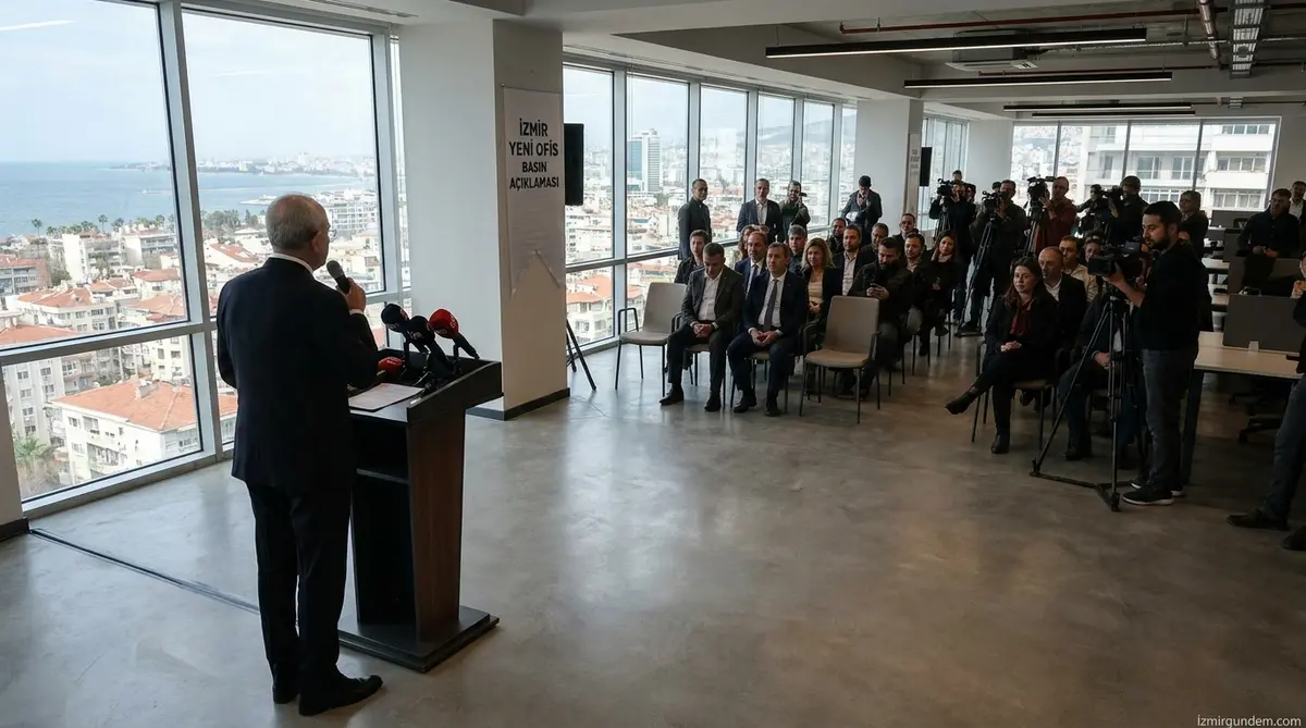 YENİ Parti İzmir İl Başkanlığı 800 Metrekarelik Yeni Binaya Taşınıyor