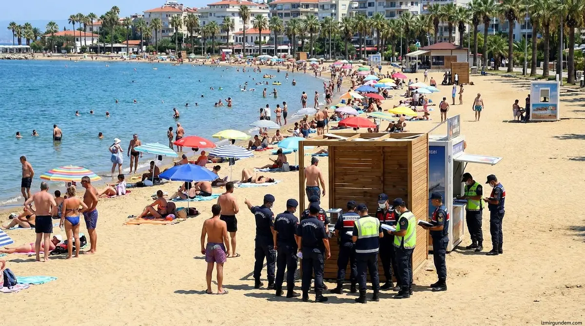 Çeşme Altınkum Plajı'nda 1500 TL Giriş Ücreti...