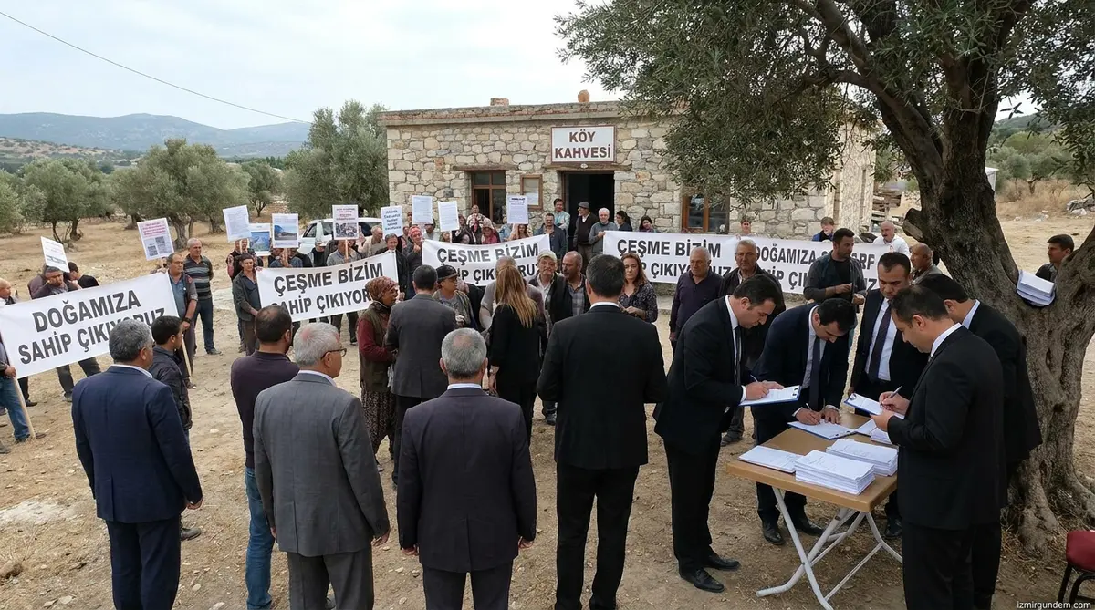 Çeşme’de Castello Fontana Projesi’ne Halk Freni: ÇED Toplantısı İptal
