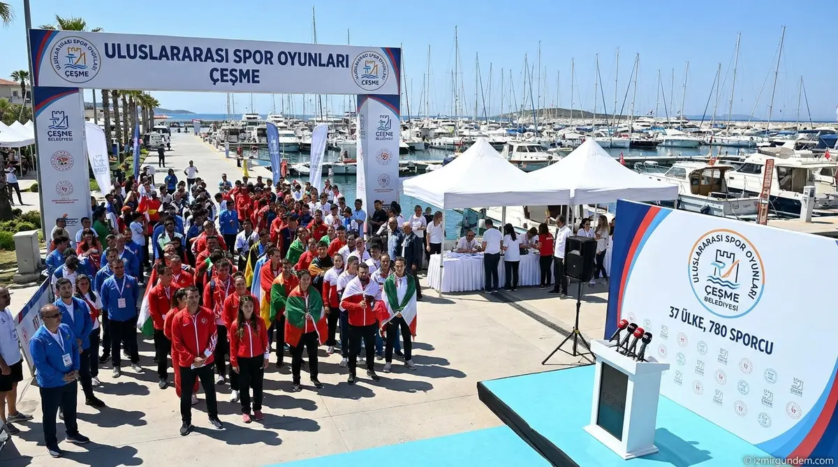 Çeşme'de Dev Hamle: 37 Ülkeden 780 Sporcu Geliyor