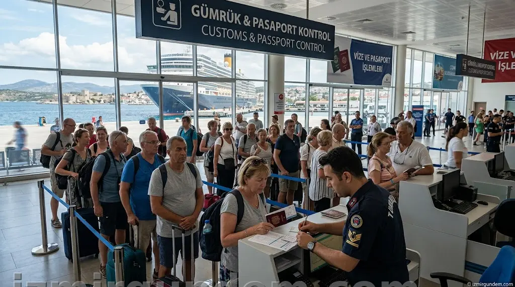 Çeşme'de Kruvaziyer Patlaması: Kapıda Vize Talebi...