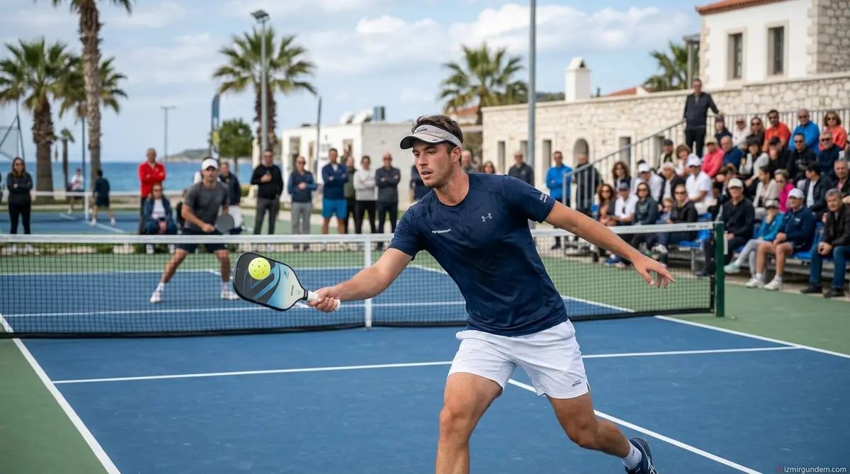 Çeşme'de Pickleball Rüzgarı: Uluslararası Dev...