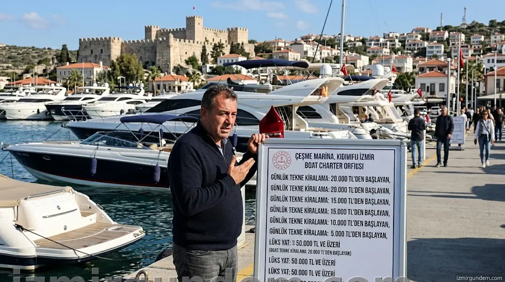 Çeşme'de Tekne Kiralama Fiyatları Rekor Kırdı