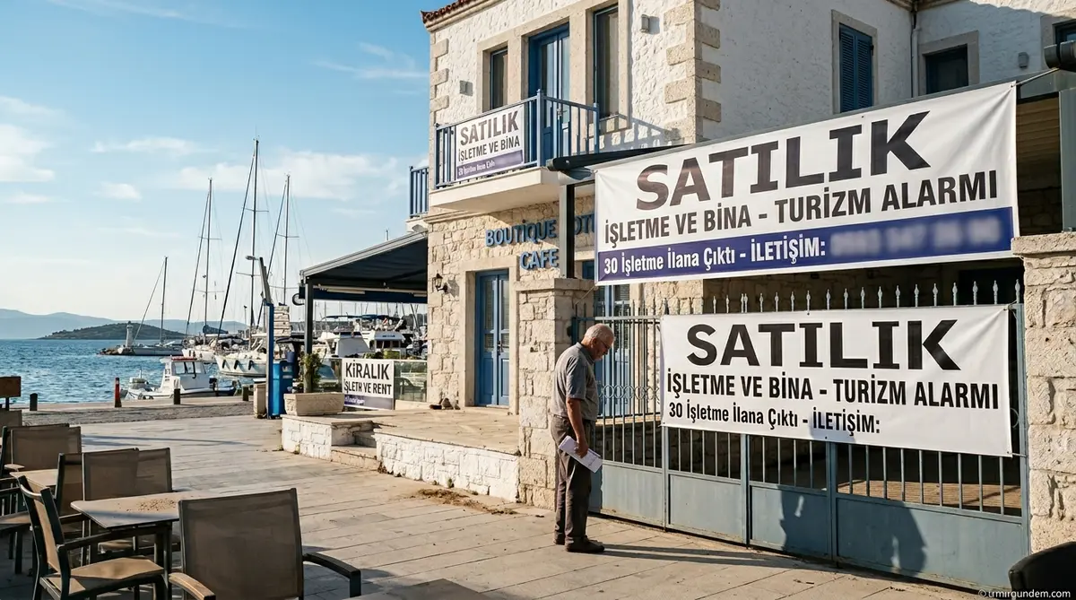 Çeşme'de Turizm Alarmı: 30 İşletme İlana Çıktı