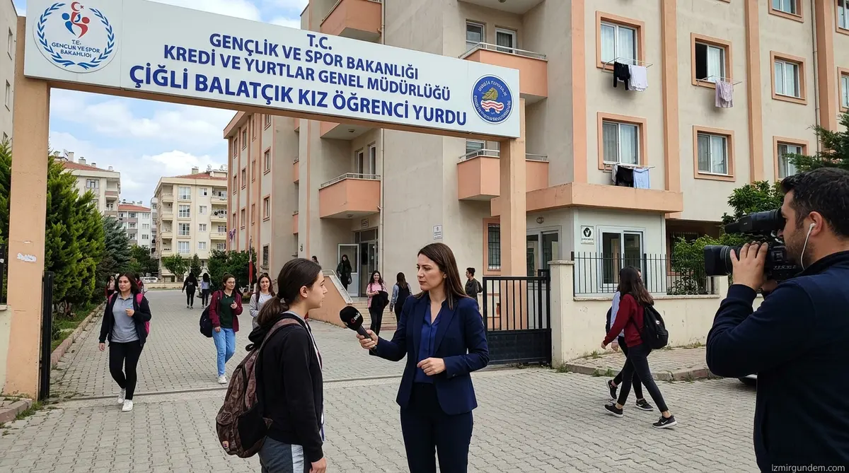 Çiğli Balatçık KYK Kız Yurdunda Skandal: Uygunsuz Hareketlerde Bulunan...