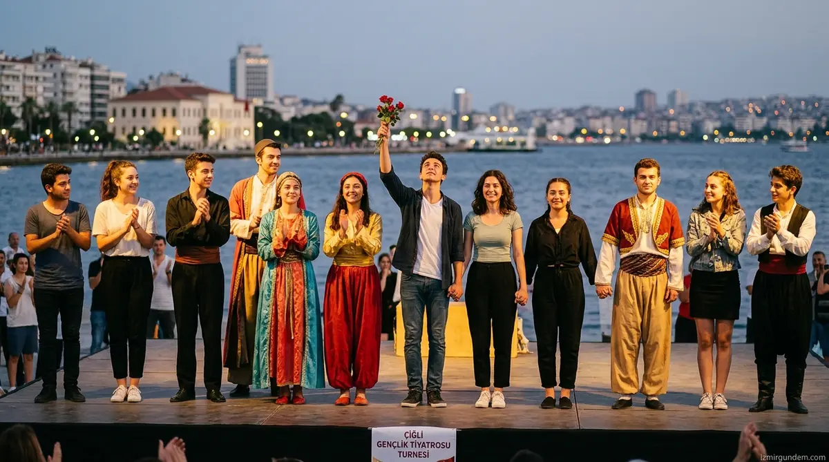 Çiğli Gençlik Tiyatrosu İzmir Turnesini Tamamladı