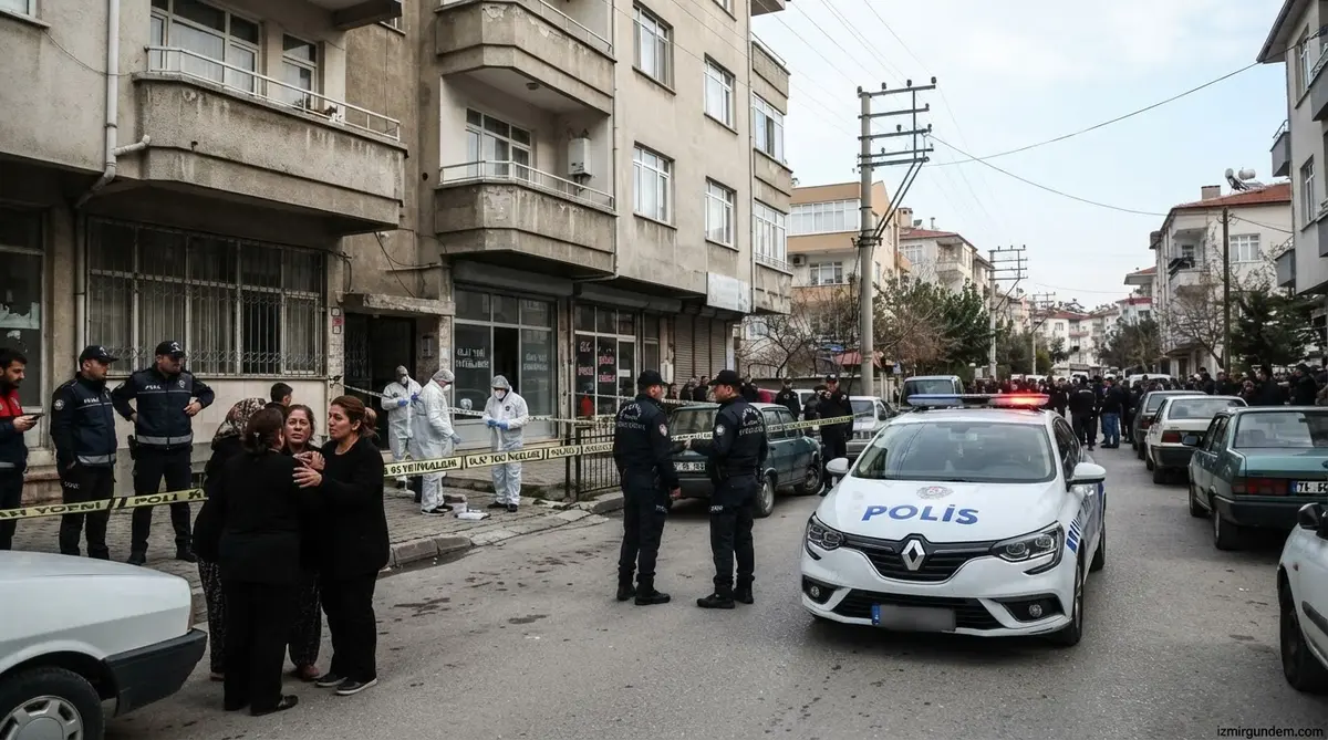 Çiğli'de kardeş kavgası cinayetle bitti: Ağabey kardeşini vurdu