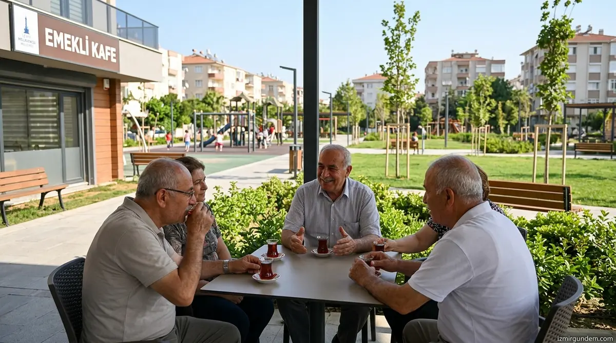 Çiğli'de Sosyal Dönüşüm: Emekli Kafe ve Yeni Parklar
