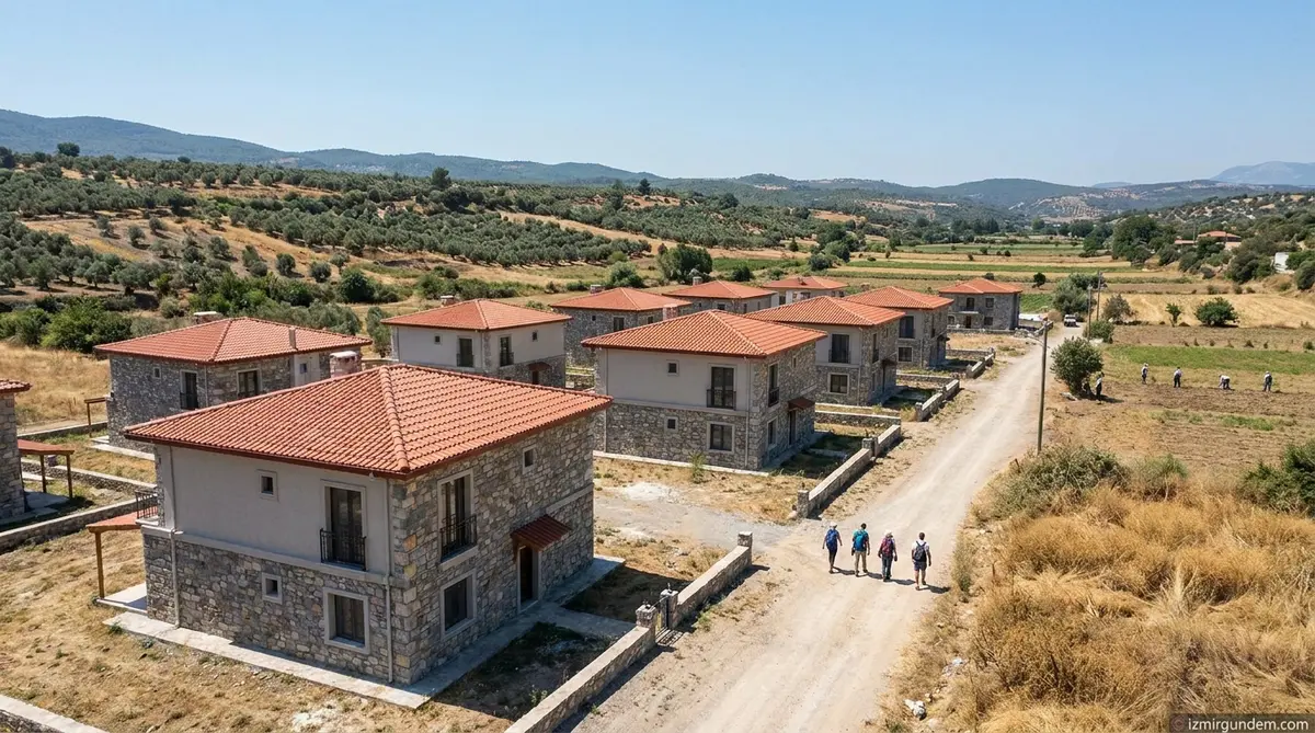 Ödemiş Afet Konutları Temmuz Sonunda Teslim Ediliyor
