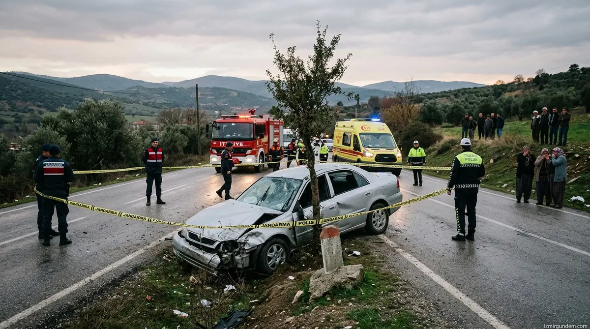 Ödemiş Ocaklı Mahallesi'nde Feci Kaza: Hüsnü Tokalı Hayatını Kaybetti