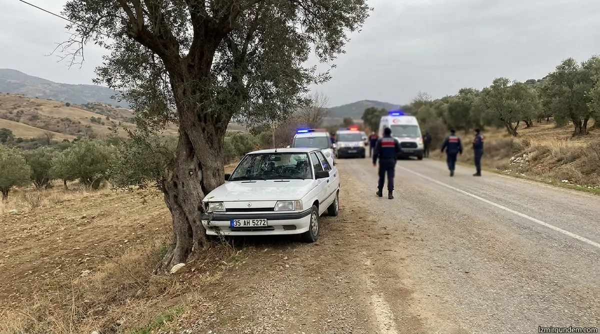 Ödemiş'te Ağaca Çarpan Gencin Acı Haberi Geldi