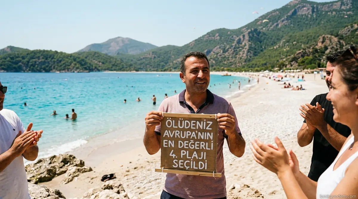 Ölüdeniz Avrupa'nın En Değerli 4. Plajı Seçildi