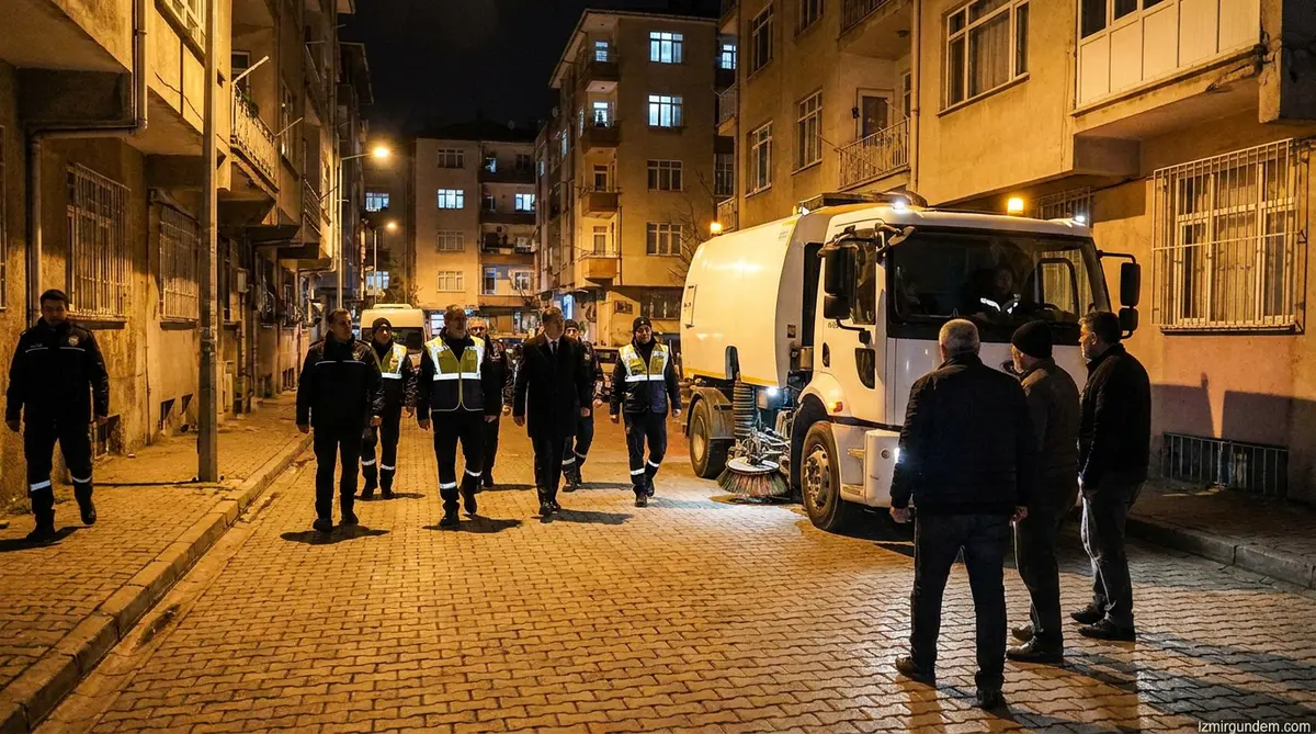 Ömer Eşki Bornova Sokaklarında: 7/24 Kesintisiz Saha Mesaisi