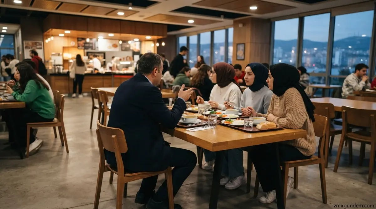 Ömer Eşki Bornova Yüzüncü Yıl Kız Yurdu Öğrencileriyle Buluştu