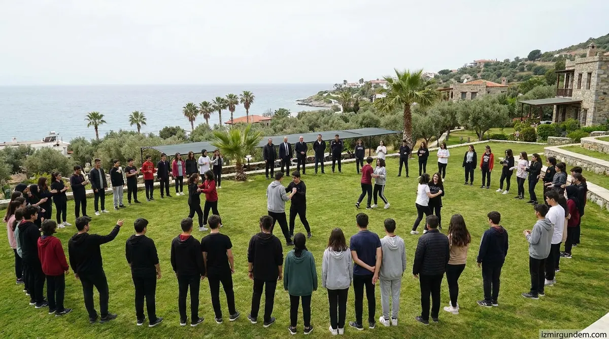 Özdere'de Uluslararası Sahne: 5 Ülkeden Gençler İzmir'de Buluştu