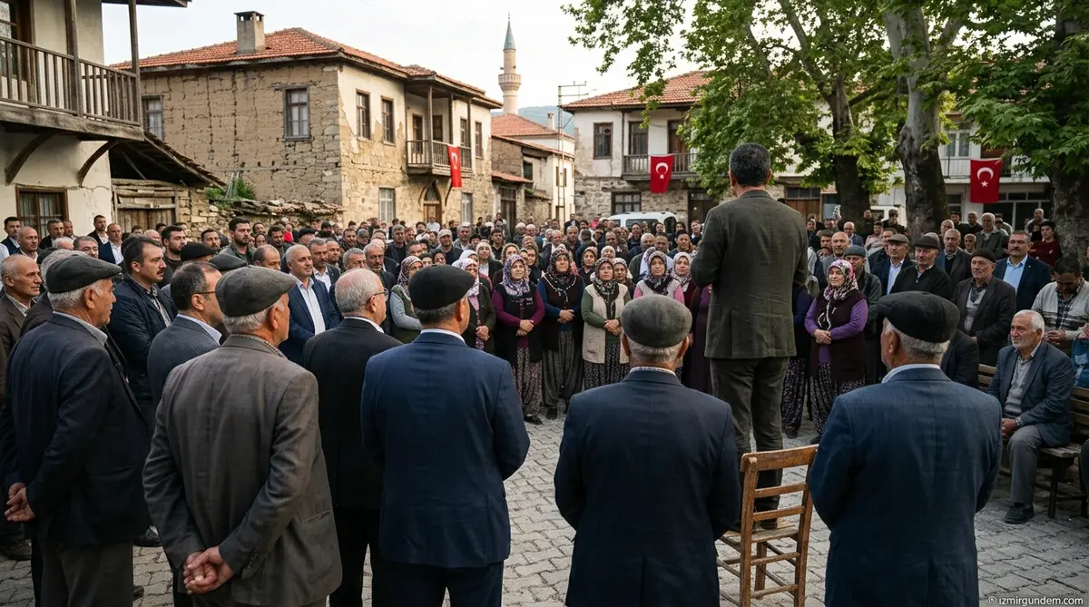 Özgür Özel Beydağ’da Sandalyeye Çıktı: Bu Oyunu Bozarım