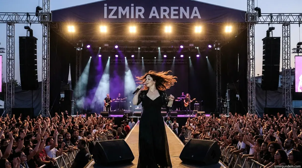 Şebnem Ferah İzmir Arena'da Fırtına Gibi Esti