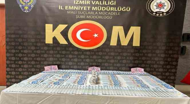 İstanbul’dan İzmir’e sahte para getirerek piyasaya süren zanlı tutuklandı
