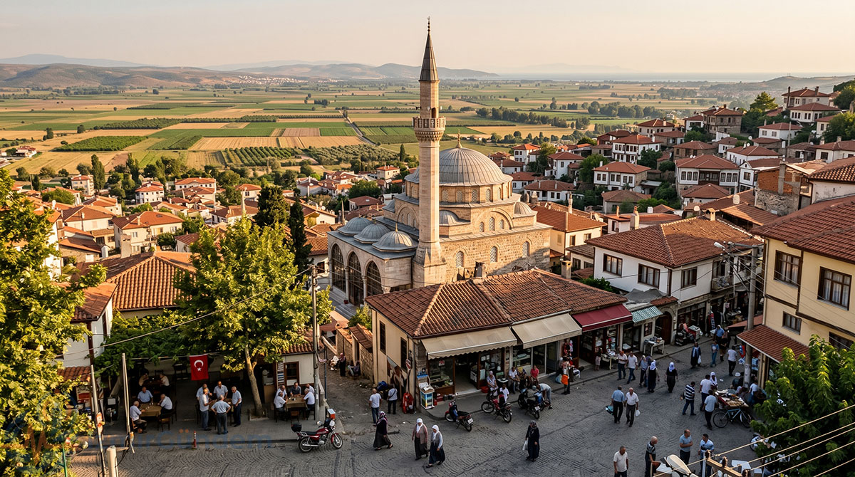 Menemen ilçesi, İzmir - genel görünüm