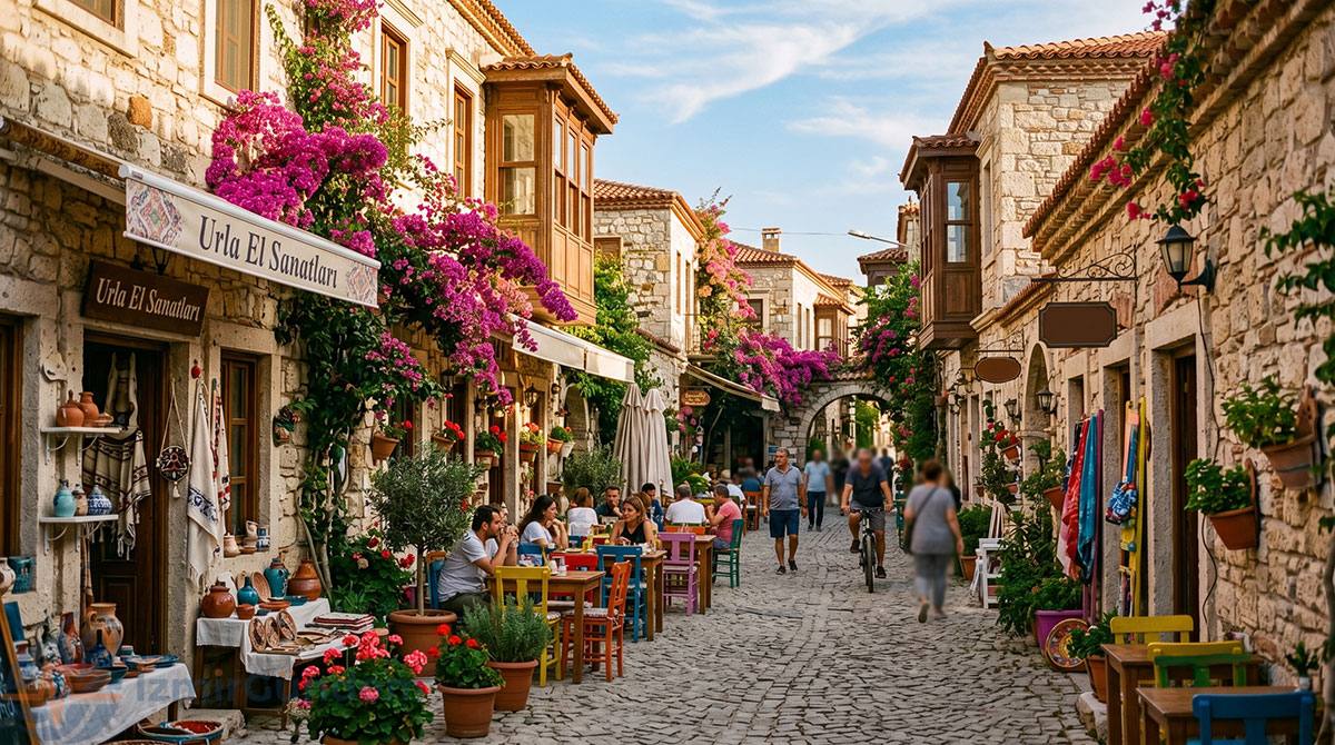 Urla ilçesi, İzmir - genel görünüm